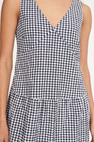 CATALINA FREIDA MAXIDRESS NAVY/CHALK