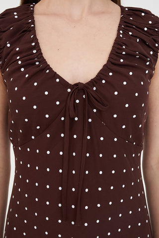 CELINE MINI DRESS COCO DOT