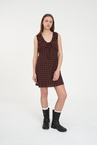 CELINE MINI DRESS COCO DOT