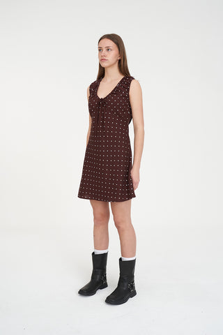 CELINE MINI DRESS COCO DOT