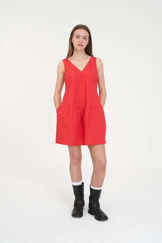 FREIDA MINI DRESS POPPY