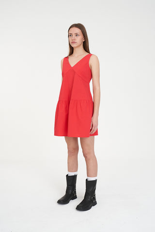 FREIDA MINI DRESS POPPY