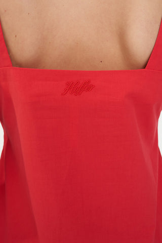 FREIDA MINI DRESS POPPY