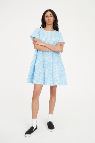 CATALINA MILLY DRESS BLUE/CHALK