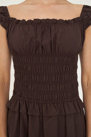 CRUISE ISLA MIDI DRESS CACAO