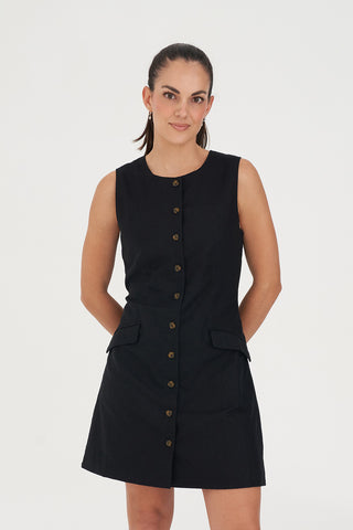 SPENCER MINI DRESS BLACK