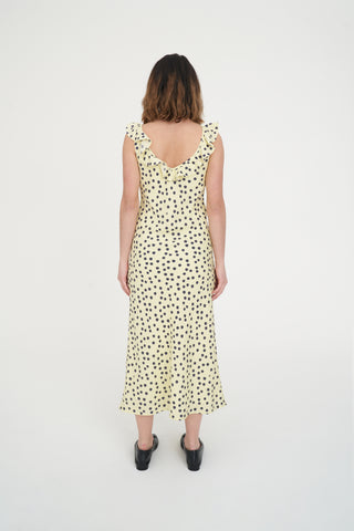 RENDEZVOUS MIDI DRESS BUTTER