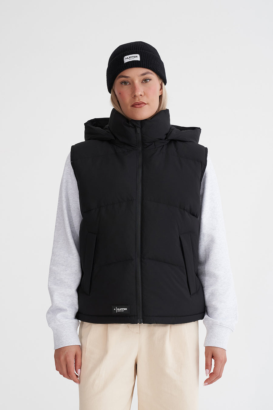 Womens Huffer Puffer Vests