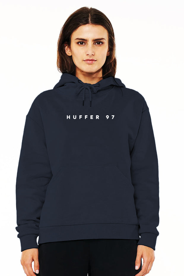 WMNS SLOUCH HOOD/TRACKS NAVY