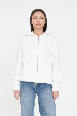 RELAX ZIP HOOD 350/LUSTRE CHALK