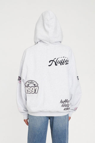 RELAX ZIP HOOD 350/MVP SILVERMARLE