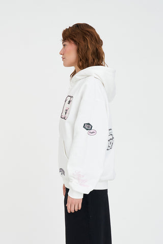 RELAX ZIP HOOD 350/MVP CHALK