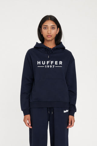 WMNS SLOUCH HOOD/BOARDING PASS NAVY