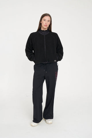 WOMENS FLEECE JACKET/AGILE BLACK