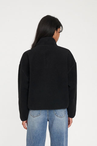 POLAR FLEECE PULLOVER BLACK