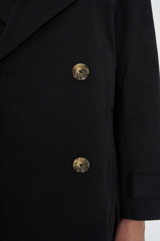 CLASSIC TRENCH COAT BLACK
