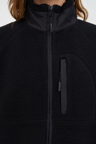 WMNS POLAR FLEECE JACKET BLACK