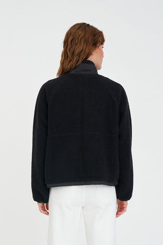 WMNS POLAR FLEECE JACKET BLACK