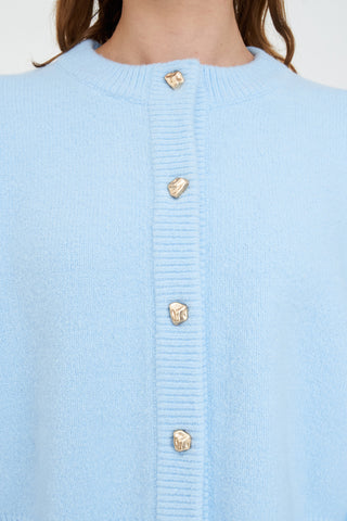 ELLE CROP CARDIGAN ICEBERG