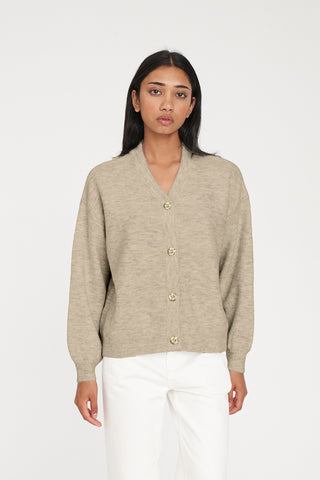 KENDALL CARDIGAN OAT MARLE