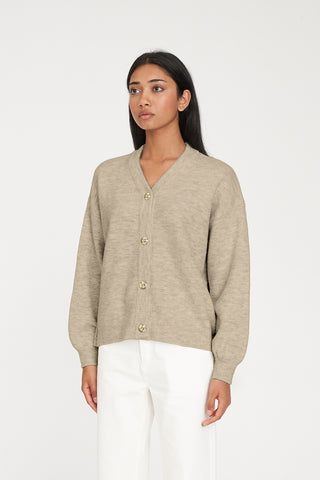 KENDALL CARDIGAN OAT MARLE