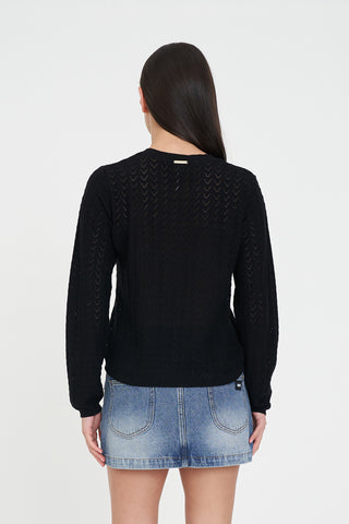 ZIGGY CRUISE LS TOP BLACK