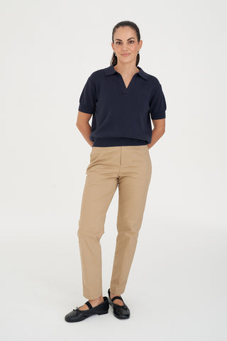 CLASSIC SS KNIT POLO NAVY