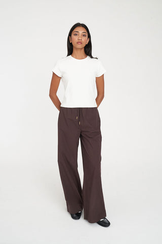 SABINE LOUNGE PANT CHESTNUT
