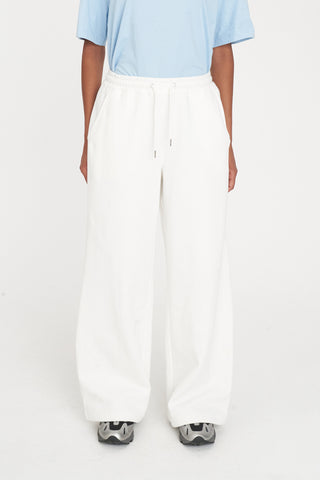 WMNS WIDE TRACKPANT/CHROMA CHALK