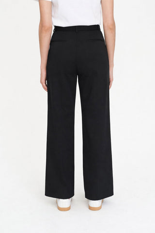 CLASSIC PLEAT PANT BLACK