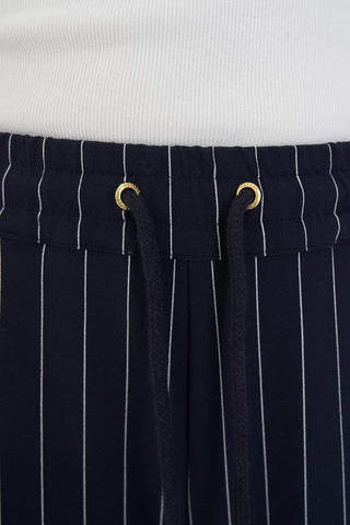 STRIPE HAILEY TRACKPANT NAVY
