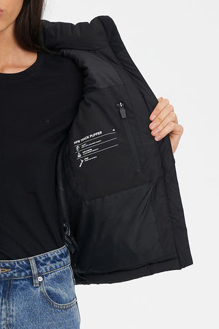 WMNS HFR TRACK PUFFER JKT BLACK