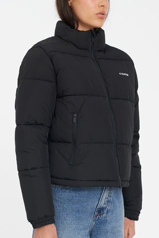 WMNS HFR TRACK PUFFER JKT BLACK