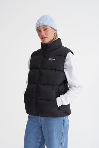 WMNS OG PUFFER VEST BLACK