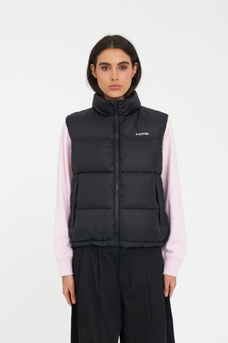 WMNS RIDER PUFFER VEST BLACK