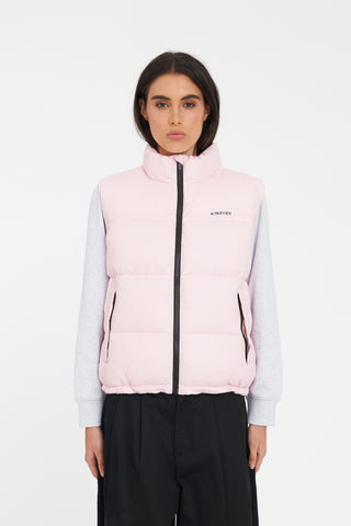 WMNS RIDER PUFFER VEST PETAL