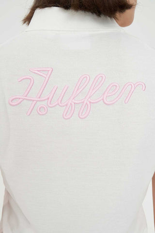 WOMENS BIRDIE SS POLO/PAR 97 CHALK/PETAL