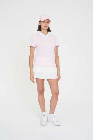 WOMENS BIRDIE SS POLO/PAR 97 PETAL