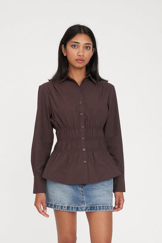 ADA SHIRT CHESTNUT