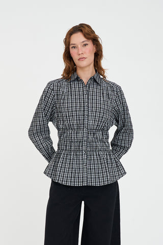 ADA SHIRT BLACK/BISQUE