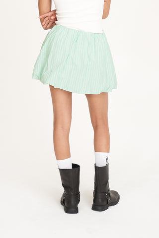 HAVANA BUBBLE SKIRT JELLY STRIPE
