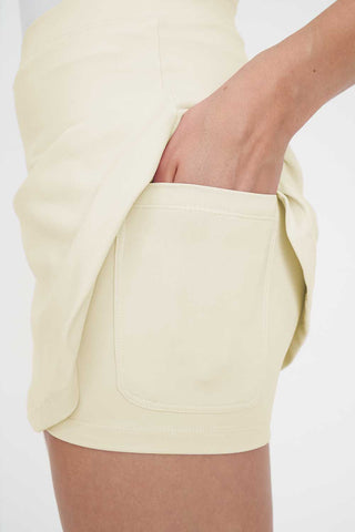 TENNIS SKORT BUTTER