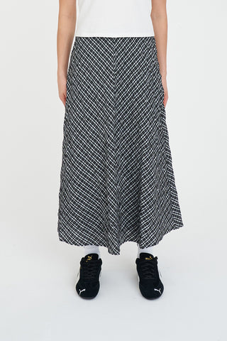 AVERY SKIRT BLACK/BISQUE