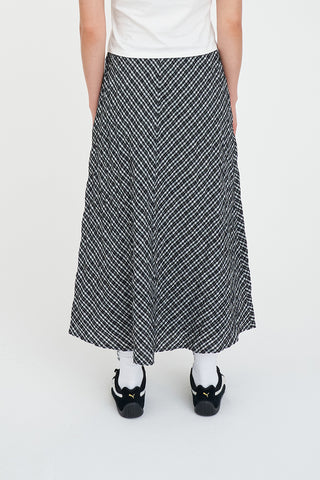 AVERY SKIRT BLACK/BISQUE