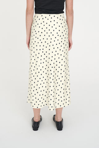 DAWN MIDI SKIRT BUTTER