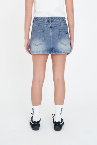 97 DENIM MINI SKIRT STABLE WASH