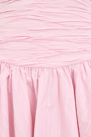 STRIPE MISHKA MINI SKIRT PRETTY PINK
