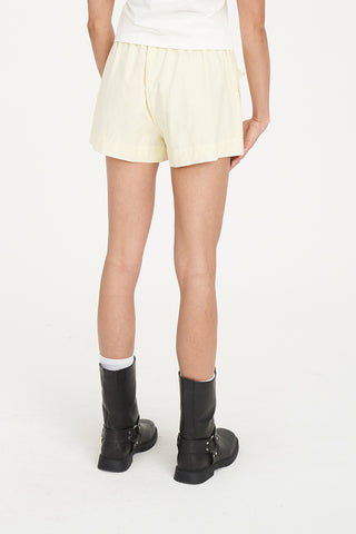 CRUISE SKIPPER SHORT BUTTER/CHALK