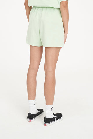 WMNS PREMIER SHORT MATCHA