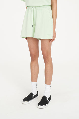WMNS PREMIER SHORT MATCHA
